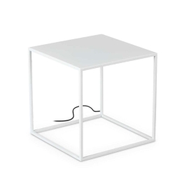 Φωτιστικό Δαπέδου Ipotesi 300641 50x50cm LED 16W 3000K 1800Lm White Ideal Lux