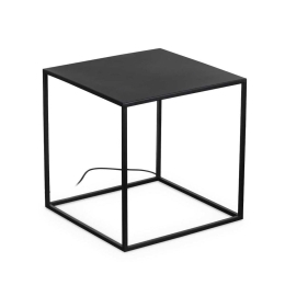 Φωτιστικό Δαπέδου Ipotesi 300658 50x50cm LED 16W 3000K 1800Lm Black Ideal Lux