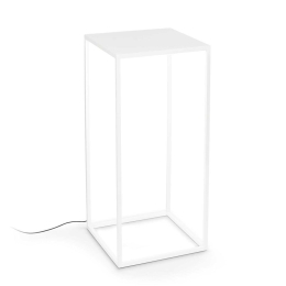 Φωτιστικό Δαπέδου Ipotesi 282244 35x73x35cm LED 16W 3000K 1800Lm White Ideal Lux