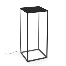 Φωτιστικό Δαπέδου Ipotesi 282251 35x73x35cm LED 16W 3000K 1800Lm Black Ideal Lux