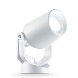 Φωτιστικό Δαπέδου - Προβολέας Elio 120218 12,5x35cm GU10 max 6W White Ideal Lux