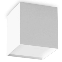 Φωτιστικό Οροφής - Σποτ Kubiko 303321 10x10x11,5cm Led 1100lm 10W 3000K White Ideal Lux