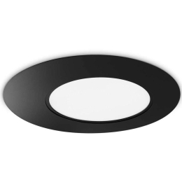 Φωτιστικό Οροφής - Πλαφονιέρα Iride 312507 Φ60x4,5cm Led 1850lm 22W 3000K Black Ideal Lux