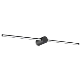 Φωτιστικό Τοίχου Filo 310145 75x11x5,5cm Led 1450lm 12,5W 3000K Black Ideal Lux