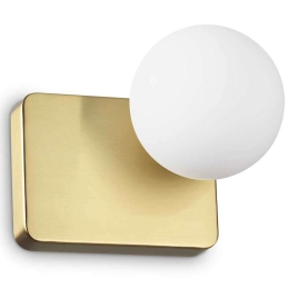 Φωτιστικό Τοίχου - Απλίκα Penta 314334 19x15x16cm 1xG9 4W Brass Ideal Lux