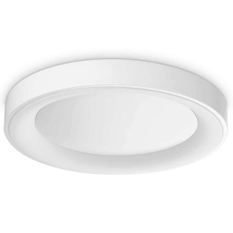Φωτιστικό Οροφής - Πλαφονιέρα Planet 312354 Φ50x5cm Led 2600lm 28W 3000K White Ideal Lux