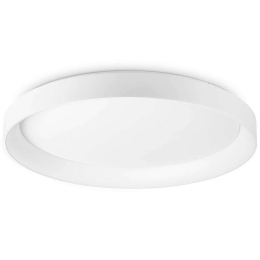 Φωτιστικό Οροφής - Πλαφονιέρα Ziggy 321592 Φ100x10,8cm Led 9600lm 90W 3000K White Ideal Lux