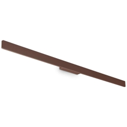 Φωτιστικό Τοίχου - Απλίκα Linea 328591 144x5x5cm Led 2600lm 23W 3000K Coffee Ideal Lux