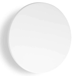 Φωτιστικό Τοίχου - Απλίκα Punto 328522 Φ24x5cm Led 1400lm 12W 3000K White Ideal Lux