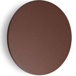 Φωτιστικό Τοίχου - Απλίκα Punto 328560 Φ30x6cm Led 1850lm 16W 3000K Coffee Ideal Lux