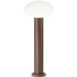 Φωτιστικό Δαπέδου Clio 328829 Φ13,5x60cm 1xE27 42W Coffee Ideal Lux
