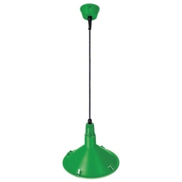 Φωτιστικό Οροφής Καμπάνα G020DL Φ250 Ε27 MAX 26W Green Aca Μέταλλο,Γυαλί