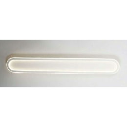 Φωτιστικό Οροφής - Πλαφονιέρα Solo BR20LEDC100WHD 52W Led 100x14x6cm White Aca Μέταλλο