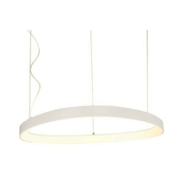 Φωτιστικό Οροφής Harmony BR97LEDP60WH 54W Led Φ60cm 120cm White Aca Αλουμίνιο