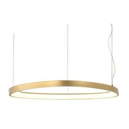Φωτιστικό Οροφής Harmony BR97LEDP80GD 74W Led Φ80cm 120cm Gold Aca Αλουμίνιο