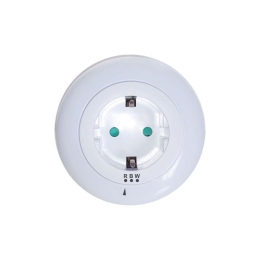 Φωτάκι Νυκτός SF09LED Με Πρίζα Αισθητήρα 0,5W Led 230V White Aca