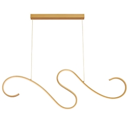Φωτιστικό Οροφής - Ράγα Calista YL1809LEDPGD 27W Led 110X6X175cm Gold Aca