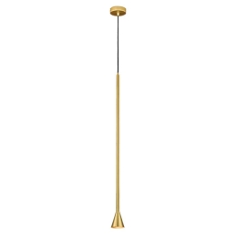 Φωτιστικό Οροφής Clouzot YL22801PGD 1xGU10 Φ7,5cm Φ10cm 190cm Gold Aca