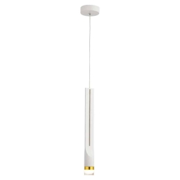 Φωτιστικό Οροφής Estrela ZM26LEDP6WH 5W Led Φ6cm 228cm White Aca