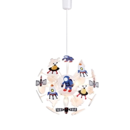 Φωτιστικό Οροφής Παιδικό Space MD160224SP 4xE14 Φ35cm 80cm Multi Aca
