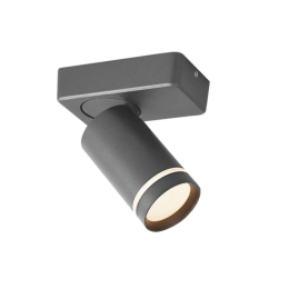 Φωτιστικό Οροφής - Σποτ Divino RA3631SGY 1xGU10 12x7x13,5cm Grey Aca
