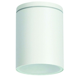 Φωτιστικό Οροφής - Σποτ LG2301GU10W Φ9x11cm 1xGU10 35W IP65 White Aca Αλουμίνιο,Γυαλί