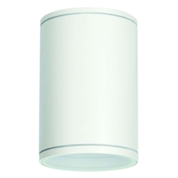Φωτιστικό Οροφής - Σποτ LG2302E27W Φ12x17cm 1xE27 35W IP65 White Aca Αλουμίνιο,Γυαλί