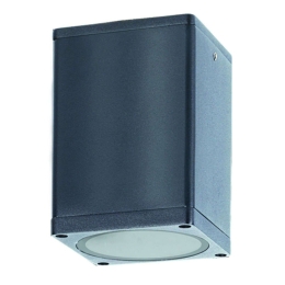 Φωτιστικό Οροφής - Σποτ LG2402E27G 12x17cm 1xE27 35W IP65 Dark Grey Aca Αλουμίνιο,Γυαλί