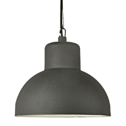 Φωτιστικό Οροφής Εξωτερικού Χώρου BERO1PBK Φ20cm 1xE27 10W IP44 Black Aca Ατσάλι,Pc