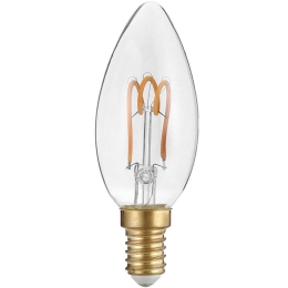 Λαμπτήρας Led DECO3SWW E14 3W 2700K 220lm Clear Aca