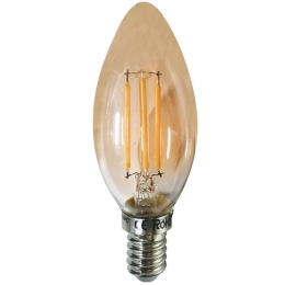 Λαμπτήρας Led DECO6WWDIMAM Dim E14 6W 2700K 540lm Amber Aca