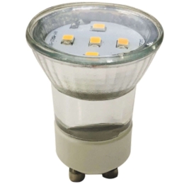 Λαμπτήρας Led Mini GU10283512WW GU10 2,5W 3000K 260lm Clear Aca