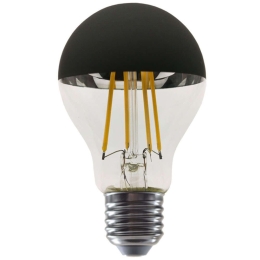Λαμπτήρας Led ELIOR8WWDIMB Dim E27 8W 2700K 900lm Clear-Black Aca
