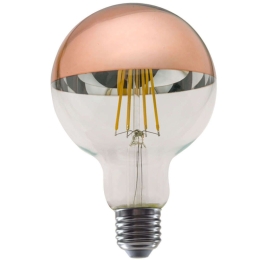 Λαμπτήρας Led PALA958WWDIMRG Dim E27 8W 2700K 900lm Clear-Rose Gold Aca