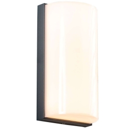 Φωτιστικό Τοίχου - Απλίκα Trino LG1322G 10x7x20cm Led 560lm 10W 3000K Dark Grey Aca