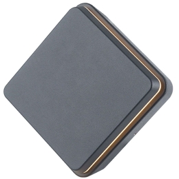 Φωτιστικό Τοίχου - Απλίκα Cori LG5031 14x14x4,8cm Led 650lm 12W 3000K Dark Grey Aca