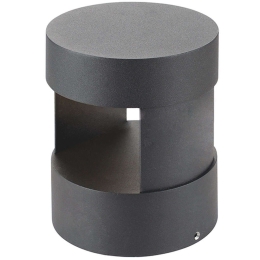 Φωτιστικό Τοίχου - Απλίκα Laval LG3271G 10,8x15cm Led 200lm 9W 3000K Dark Grey Aca