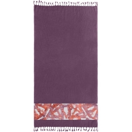 Πετσέτα Θαλάσσης Pestemal 13 Purple Guy Laroche Θαλάσσης 100% Βαμβάκι