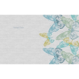 Σουπλά 3038 Aqua Saint Clair Πολυέστερ
