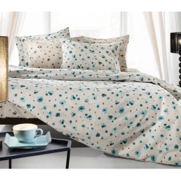 Παπλωματοθήκη Poetic (Σετ 3τμχ) Aqua Guy Laroche Υπέρδιπλo 225x245cm 100% Βαμβακερό Περκάλι