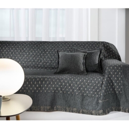 Ριχτάρι Intima Titanium Guy Laroche Διθέσιο 180x250cm Βαμβάκι-Chenille