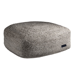 Πουφ - Σκαμπό Boho 50X50X25 Grey Guy Laroche