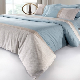 Σεντόνια Amara (Σετ 3τμχ) Indigo Guy Laroche Μονό 160x265cm 100% Βαμβακερό Περκάλι