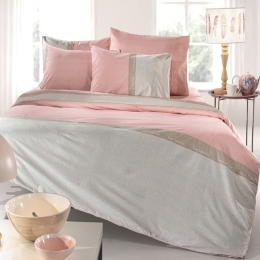 Σεντόνια Amara (Σετ 3τμχ) Old Pink Guy Laroche Μονό 160x265cm 100% Βαμβακερό Περκάλι