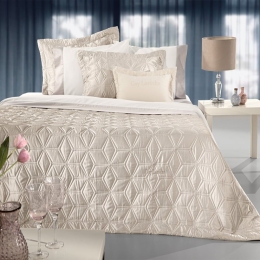 Κουβερλί Suite (Σετ 3τμχ) Sand Guy Laroche Υπέρδιπλο 240x250cm Microsatin