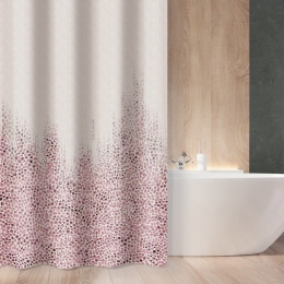 Κουρτίνα Μπάνιου Aria Pudra Guy Laroche 240Πx185Υ 240x185cm Πολυέστερ