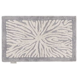 Πατάκι Μπάνιου Opus Silver Guy Laroche 55Χ85 55x85cm 100% Βαμβάκι
