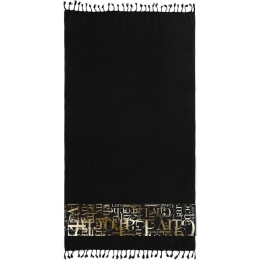 Πετσέτα Θαλάσσης - Παρεό Pestemal 12 Black Guy Laroche Θαλάσσης 90x170cm 100% Βαμβάκι