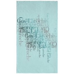 Πετσέτα Θαλάσσης Velour Printed 2103 Ocean Guy Laroche Θαλάσσης 100x175cm Βαμβάκι-Πολυέστερ