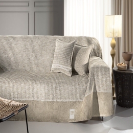 Ριχτάρι Parfait Natural Guy Laroche Διθέσιο 180x250cm Βαμβάκι-Ακρυλικό